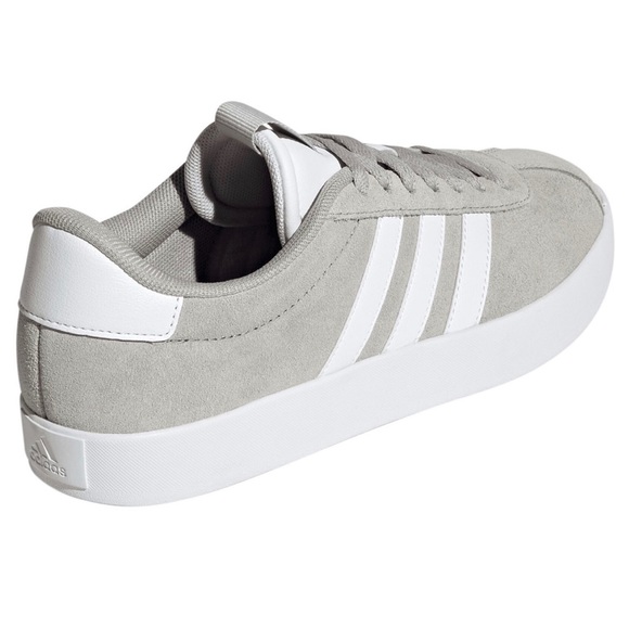 Adidas VL Court 3.0 Women’s 3 Stripe Suede Skate Fashion Low Top Shoes Sneakers - Picture 5 of 6